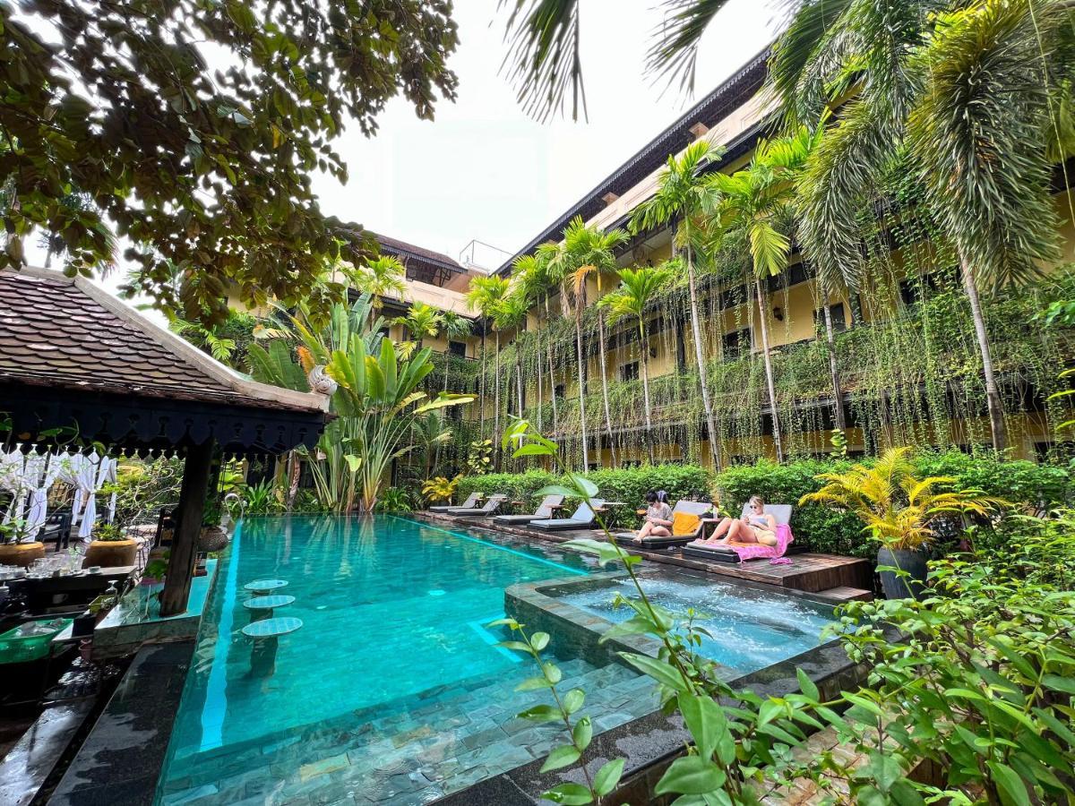 Residence Indochine Suite Siem Reap Exterior foto